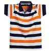 Polos pour hommes Fashions Summer Polo Shirt Hommes Vêtements 2023 Casual Business Plus Taille 6XL Coton Rayé Shorts Camisa 5122LW470