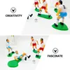 Baking Tools Soccer Cake Footballdecorations Birthday Cupcake Toppers Topper Kids Party Figurines Cakes Team Decoration Figure Picks Theme