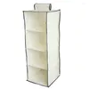 Storage Boxes 4 Tier Hanging Wardrobe Organizer Clothes Home Tool Organiser Accessory For Your