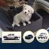 Tampas de assento de carro de cachorro cobrem 2 em 1 transportador de protetor Hammock de cesta à prova d'água para cães
