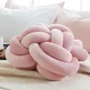 Pillow Throw Four Seasons Fully Filled Reduce Stress INS DIY Hand Knot Lumbar Support Chair Mat For Home