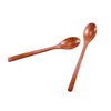 Dinnerware Sets Wooden Spoons 36 Pieces Wood Soup For Eating Mixing Stirring Long Handle Spoon Kitchen Utensil