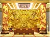 Wallpapers Custom Po 3d Modern Wallpaper Chinese Gold Distinguished Dragon Home Decor Living Room Wall Murals For Walls 3 D