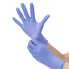 24 pairs in Titanfine Stock OEM Blue Nitrile Glove Powder Free Gloves