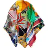 Scarves Silk Scarf Cape Oversized Square Thicker Shawls Women's Gift For Travel Party 136 136cm