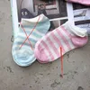Women Socks & Hosiery Casual Linen For Vintage Striped Tube Ankle Streetwear Sports Harajuku Meias FemininasSocks