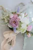 Wedding Flowers SESTHFAR Vintage Artificial Peony Bridal Bouquets Bouquet De Mariage RoseRamo Novia