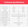 Hög Precision Handhållen Optisk kraftmätare Fiber Tester Dämpningstest 7 Våglängder Stöd SC/FC/ST Interfa