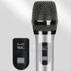Microfoni Microfono wireless ricaricabile con ricevitore a spina da 6,35 mm per canto portatile / karaoke ecc.