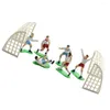 Outils de cuisson Football Gâteau Football décorations Anniversaire Cupcake Toppers Topper Enfants Fête Figurines Gâteaux Équipe Décoration Figure Choix Thème