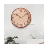 Wall Clocks 1Pcs Wooden Sun12888 Clock Mechanism Quartz Step Movement 8.9Mm 14.8Mm 17Mm 23.5Mm Shaftaddmetal Hook Drop Delivery Home Dhurf