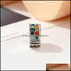 Серебряная накрытая серельская браслет Colourf Crystal Charms Stopper Beads Spacer Элегантные зажимные замки бусинки подходят для европейских браслетов из брака