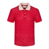 Novas camisas polo masculinas estilista de luxo Itália 2023 roupas de grife manga curta moda verão camiseta tamanho asiático M-3XL RPZ9