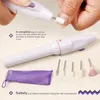 Nagelborrtillbehör Ly Lätt att använda Electric Care Kit Machine Mini Pen Fift66