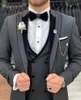 Men's Suits & Blazers Latest Design Wedding 3 Pcs Men 2023 Costume Homme Mariage Groom Prom Blazer Masculino Terno Tuxedo Jacket Pant Vest