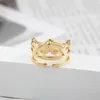 Band Rings Princess Crown for Women Women Color Gold-Color Ring Jewelry Engagement Brand Wedding Party