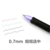 Canetas esferográficas 4pcs de quatro cores Creative Plat Pen Student Office Stationery Recarias de cores em um 2023 de 4 cores 2023