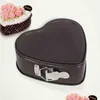 Stampi da forno Mods Amore a forma di cuore Antiaderente Pl Buckle Tortiera Pasticceria Cheesecake Muffin Torte Padelle Fondo rimovibile Pane Carbon St Dhf4J