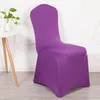 Chaise Couvre En Gros Ajusté ChairClothes Spandex Coton De Mariage Banquet Anniversaire Fête Événement Décor Beaucoup De Couleurs Couverture