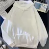 Kadın Hoodies Sweatshirts Vintage Saatli Baskılı Büyük Boy Hoodie Kadın Kore Moda Kpop Sokak Giyim