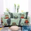 Крышка стулья милый принт животных Seater Sofa Slipcovers растягивайте крышку для гостиной диван L