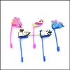 Drinking Straws Custom Little Horse Sile St Toppers Accessories Er Charms Reusable Splash Proof Dust Plug Decorative 8Mm Pa Homefavor Dh4Q5