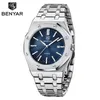 Montres-bracelets BENYAR hommes montres affaires montre à Quartz hommes mode décontracté Sport étanche horloge homme Relojes Hombre 2023