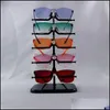 Jewelry Pouches Bags Pouches Sunglass Eyeglass Frame Rack Display Counter Stand Holder Organizer 5 Layers C3 Drop Delivery Packaging Dh40H
