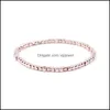 Berlockarmband Kristallpärlor Armband för kvinnor 23 stilar Handgjorda natursten Stretch Bangel Smycken Tillbehör Presenter X2A Drop D Dh0Nk