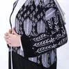 Casual Dresses Summer Female Full Length Arabic Chiffon Muslim Mode Dress Caftan Marocain European Clothing Abaya For Women Long Sleeves