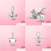 Charms 925 Sterling Glowinthedark Firefly Dangle Charm Pendant Fit For Original Bracelet Necklace Sier Jewelry Drop Delivery Finding Dhj3P