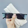 Sonnenbrille 2023 Kleine Metallrahmen Sonnenbrille Mode Bunte Ultraleichte Männer Frauen Shades Designer Coole Reisen Brillen