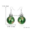 Dangle Lustre Boucles D'oreilles 2022 Mode De Noël Creative Bb Goutte Boucle D'oreille Pour Les Femmes Cadeau Colorf Ball Livraison Bijoux Dh3Zb