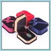 Jewelry Boxes Arrivals Packaging Necklaces Pendant Veet Ring Earrings Elegant Classic Luxury Show Case Box 78X67X30Mm Drop Delivery D Otn5G