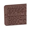 Pişirme Kalıpları Modlar Yemek Pastası Dekorasyon Araçları Şil Çikolata Kalıp Mektubu ve Sayı Fondan Kalıpları Bakeware XB1 Bırak Teslimat Ev Dhyi0