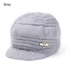 Beanies Beanie/Skull Caps Solid Color Winter Headwear Wind Shield WindProof Wool Hat Knitte Ear Warmer Cap Plush