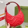 Дизайнерская сумка 3A mini Hobo Underarm Женские сумки Half Moon из натуральной кожи со стеганой отделкой через плечо Сумки Леди Металлическая сумка через плечо модная 699514 кошельки