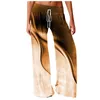 Женские брюки Capris крупные женские пейзажи с печать