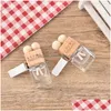 Storage Bottles Jars Glass Clip Clamp Pendant Vehicle Empty Per Bottle Container Aroma Therapie Organizer Vase Balls Er 2 2Hl Drop Dhqmr