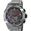Классический модный кварц хронограф мужской часы Supernova Gun Metal Edition Watch 1513361 Box305b