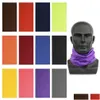 Masques de fête unisexe tête visage masque équitation motards tube bandana écharpe bracelet bonnet bonnet snood chapeaux multifonctionnel extérieur er drop dhmus