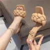 Slippers 2023 Slides Women 9cm High Heels Buges Fetish Summer Sundals Prom Platfor