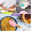 Baking Pastry Tools Mini Sile Spata Scraper Basting Brush Spoon For Cooking Mixing Nonstick Cookware Kitchen Utensils Bpa Drop Del Dh1Pj