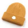 Chapeau de bonnet chapeau tricot chapeau crâne de printemps et d'automne unisexe cachemire décontracté chapeau en tricot de capot extérieur 11 couleurs