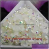 Strass perles en vrac bijoux 5000 pièces/sac SS16 4Mm 10 couleurs gelée AB résine cristal Flatback Super paillettes Nail Art Strass mariage Dhibp