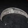 Fermagli per capelli Barrettes Diadema Corona di cristallo Coroa Diadema Matrimonio Corone re Accessori donna Sposa Tiara Gioielli Diademe AcessoriosCapelli