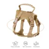 Jachtjassen hond harnas vaste kleur 1000D nylon ademende gaas hendel verstelbare trainingsvestkleding outdoor huisdier accessoire