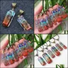 Arts And Crafts 7 Chakras Orgonite Stone Pendant Necklace Energy Healing Amet Natural Orgone Crystal Yoga Jewelry Women Om Lucky Gif Dhsog