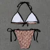 Designer Womens badkläder Bikini G Chain Designer Swimsuit Bathing Suits Bikini Designer Badkläder Polyester Letter Fashion Printing Triangle Ladies Bikini 2 Piece