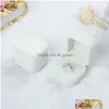 Jewelry Boxes Veet Gift Pendant Necklace Rec Shape Display Show Case Weddings Party Packaging Box For Drop Earrings Delivery Dh8Yp